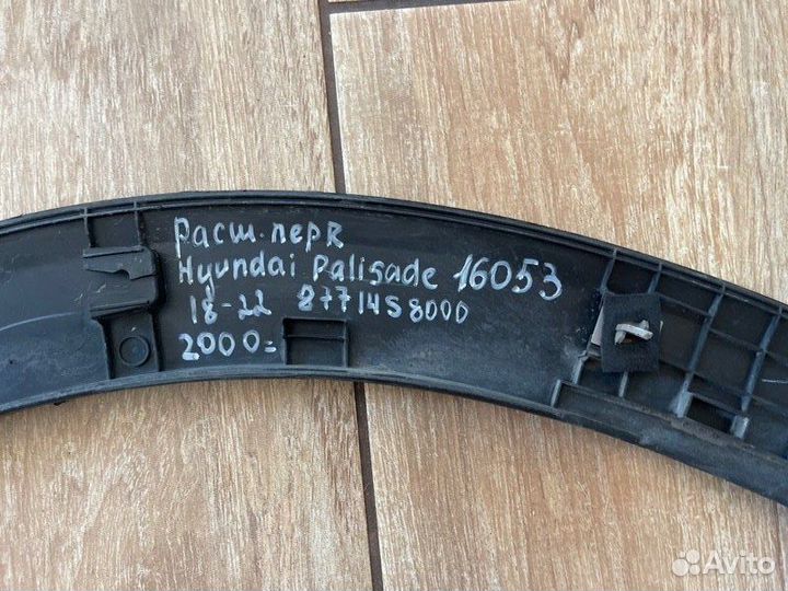 Расширитель крыла передний правый Hyundai Palisade