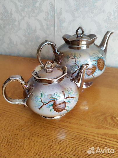 Чайник заварочный и доливной чайник