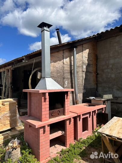 Модульная печь барбекю