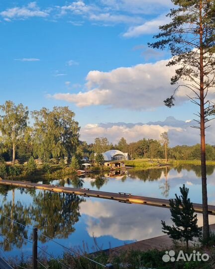 Аренда Шатра у озера для мероприятий