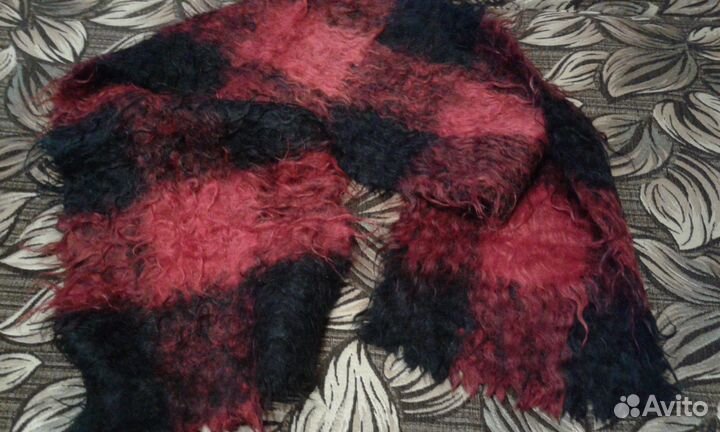 Шарф мохеровый мужской