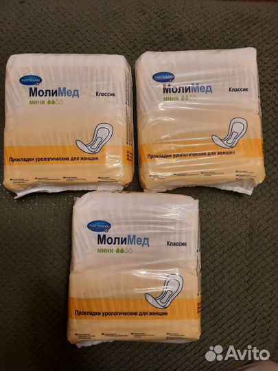 Урологические прокладки молимед mini 28 шт. Женски