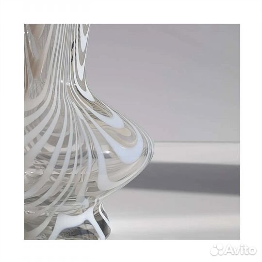 Ваза венецианская нить/Неман/ссср