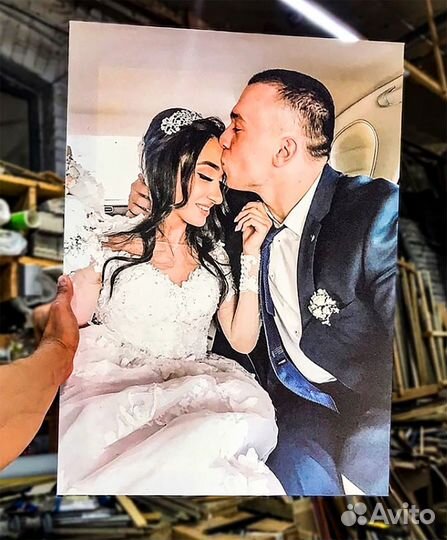 Портрет по фото на холсте в Краснодаре