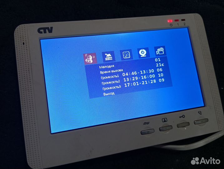 Видео панель домофона