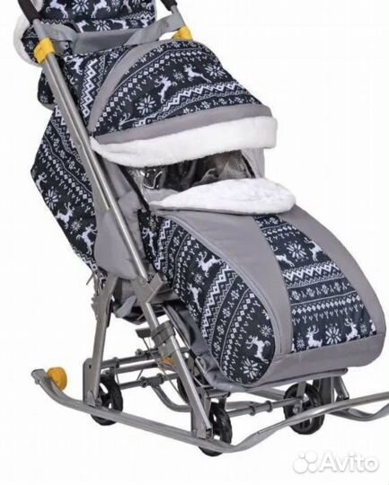 Санки коляска galaxy