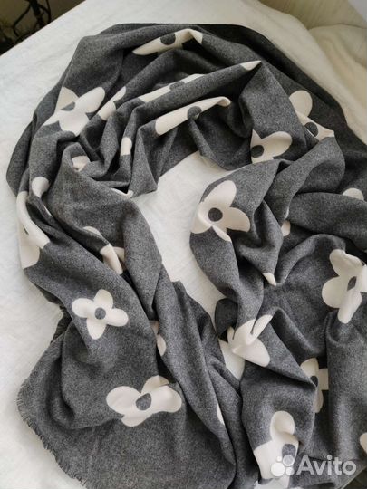 Палантин Venera, цвета синий и серый