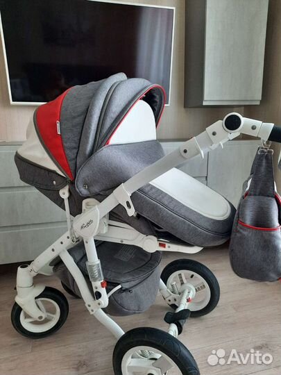 Коляска adamex barletta 2в1