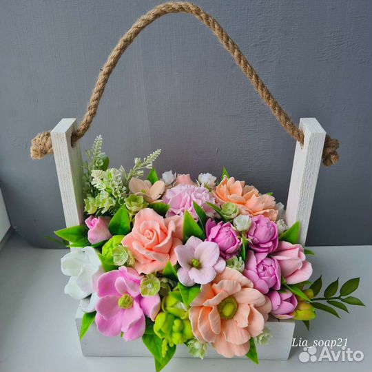 Букет из мыла