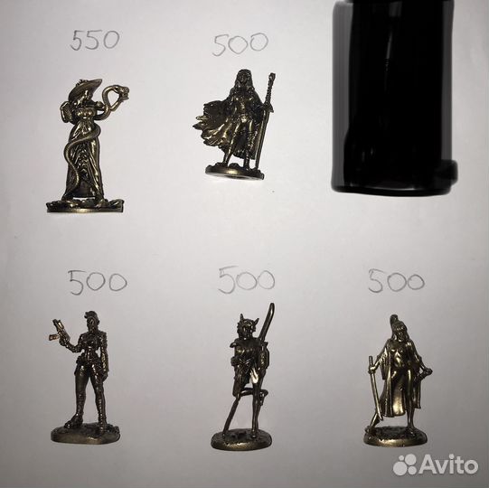 Бронзовые фигурки солдатики статуэтки