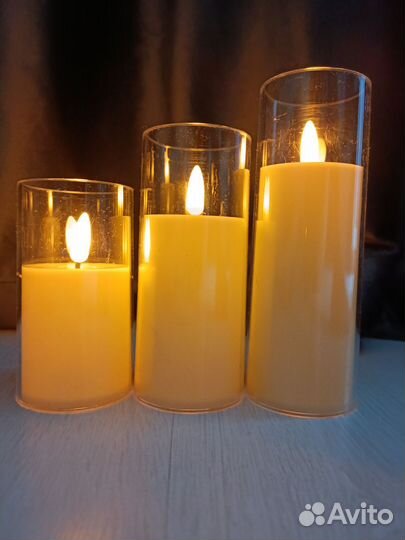 Декоративные свечи на батарейках