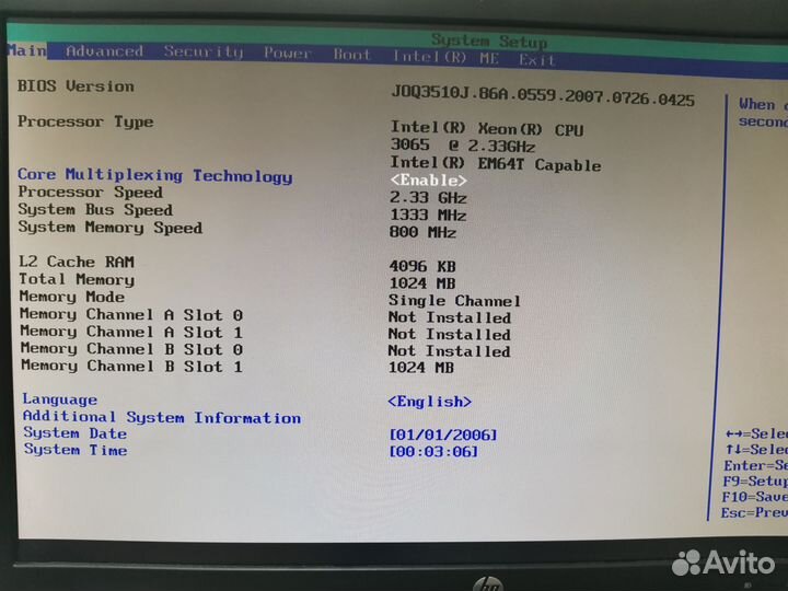 Материнская плата Intel 775 сокет