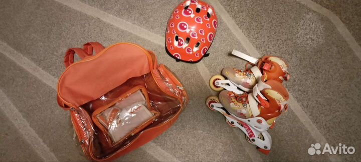 Роликовые коньки раздвижные