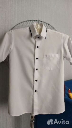 Рубашка белая для мальчика