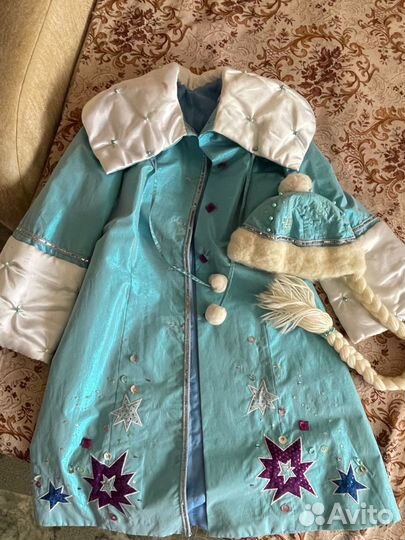 Костюм снегурочки взрослый