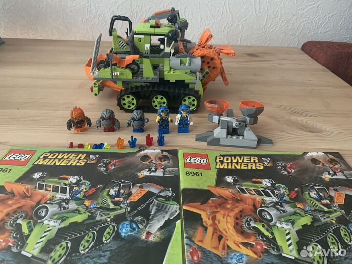 Lego power miners crystal sweeper 8961