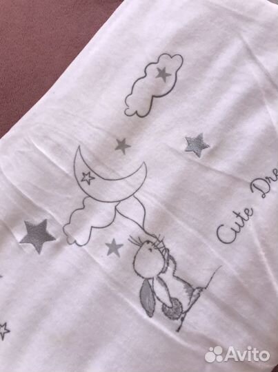 Длина 175см,высота 40 см. Ткань хлопок с велюром