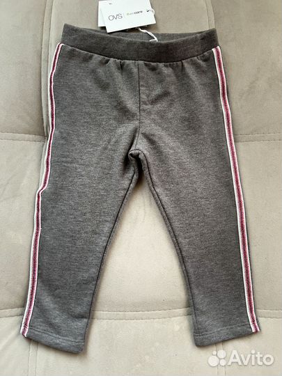 Брюки на флисе для девочки