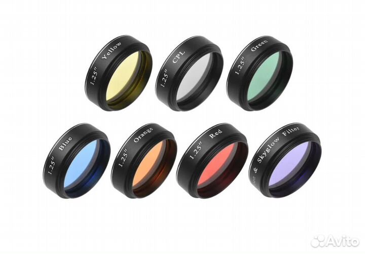 Набор светофильтров для телескопа, окулярные 1,25