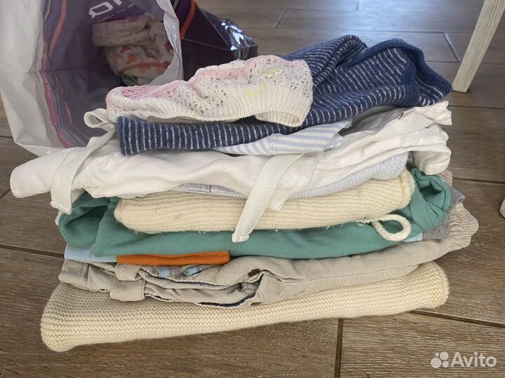 Пакет вещей для мальчика рост 56-60