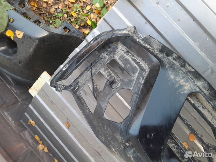 Решетка бампера передняя Kia Sorento 4 2020-Нв