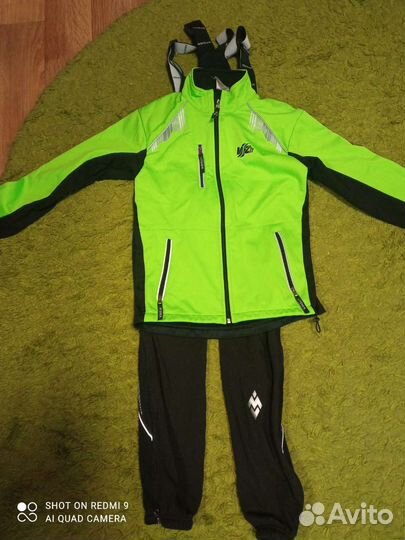 Костюм лыжный разминочный