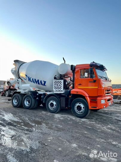 Автобетоносмеситель КамАЗ 6540, 2021