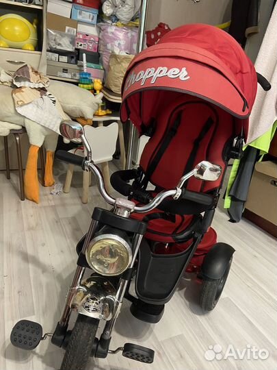 Детский трехколесный велосипед chopper