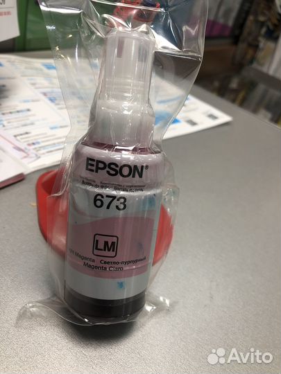 Оригинальные чернила для epson l805