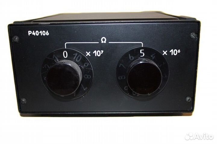 Р40106 1-100 мом 0,02 Магазин сопротивлений