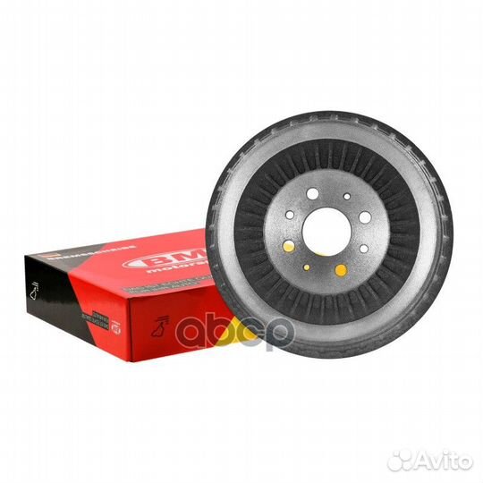 Барабан тормозной чугунный зад прав/лев DR62