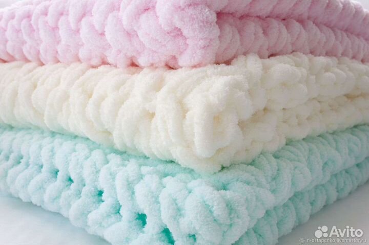 Плюшевые пледы для новорожденных