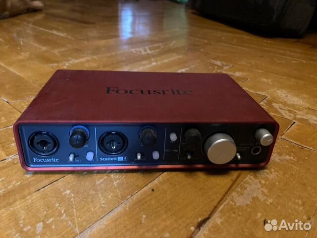Внешняя звуковая карта Focusrite Scarlett 2i4 1gen купить в Москве ...