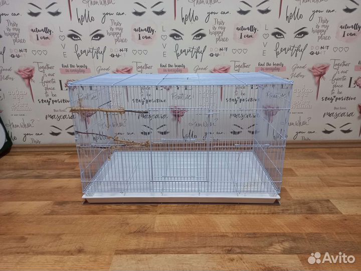 Большая клетка для попугая