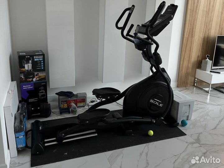 Эллиптический тренажер sole e35+коврик и путсатор