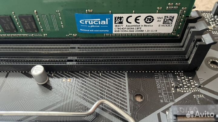 Материнская плата с процессором i3 9100