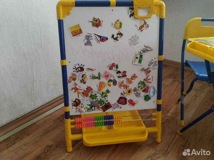 Детские Стол, Стул, Мольберт одним лотом