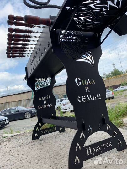 Мангалы разборные именные