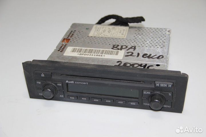 Магнитофон audi A3 8PA BLX