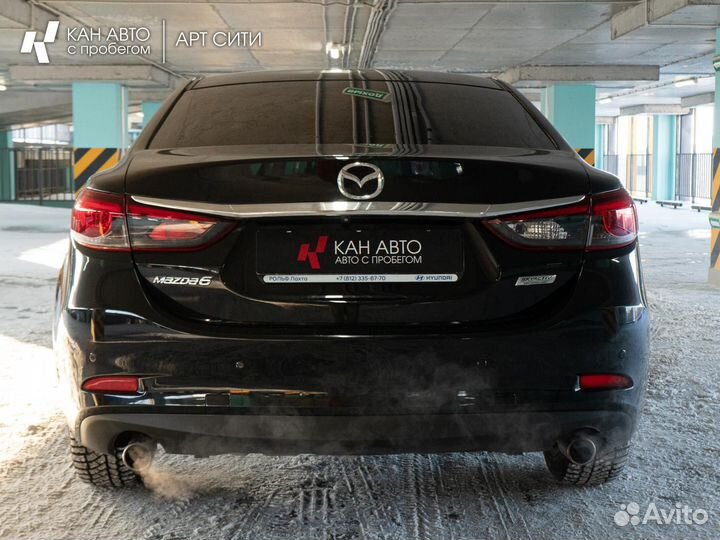 Mazda 6 2.0 AT, 2015, 142 500 км