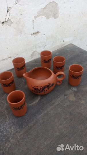 Керамический китайский набор для сэке,чая 