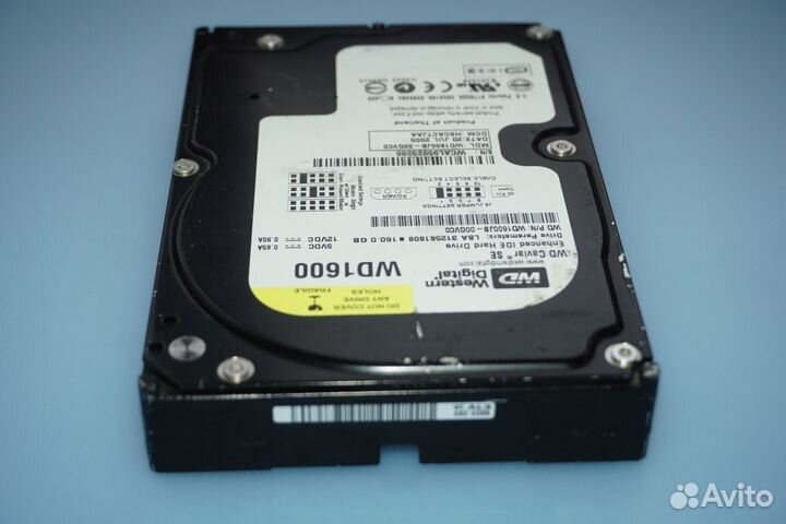 Western Digital / жесткий диск WD 160 Gb / IDE