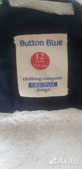 Парка демисезонная Button blue, сост.новой