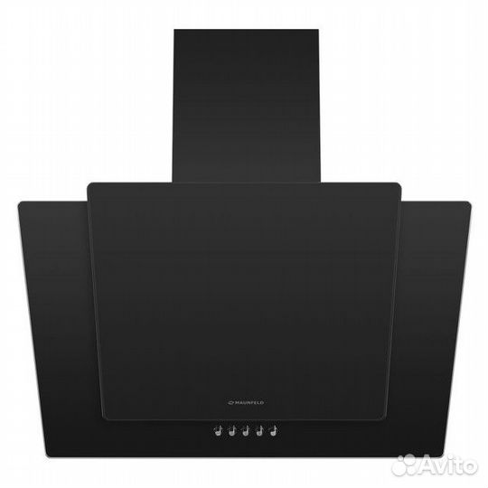 Вытяжка maunfeld wind push60 60см 700куб черное ст