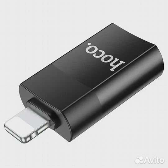 Переходник hoco UA17 Lightning – USB