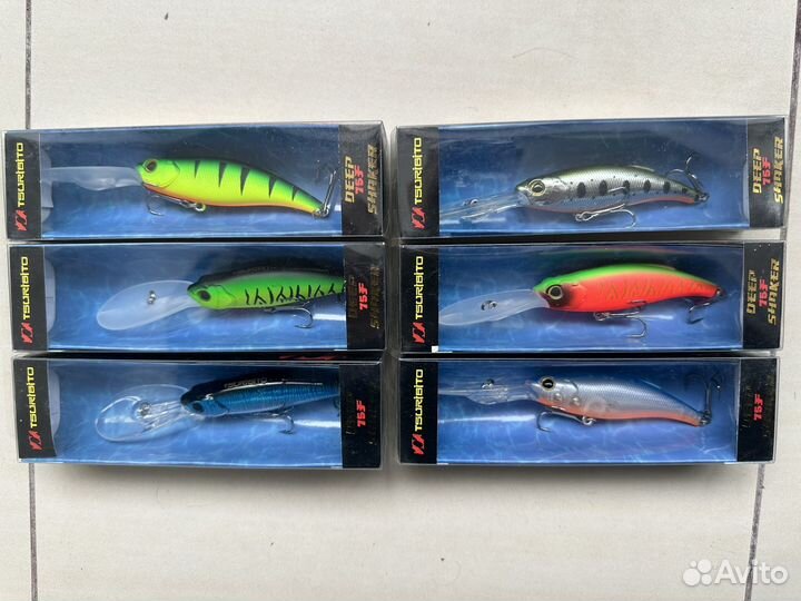 Воблеры (Tsuribito) тсурибито для троллинга