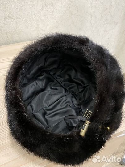 Берет женский норковый