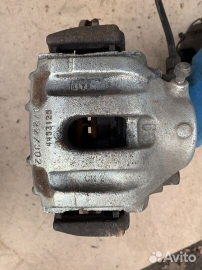Передние вентилируемые тормозные диски 525 bmw e34