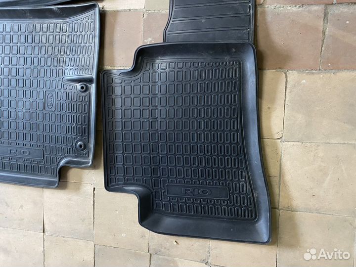 Ковры салона kia rio хline