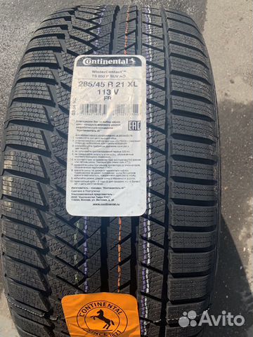 Continental ContiWinterContact TS 850P SUV 285/45 R21
